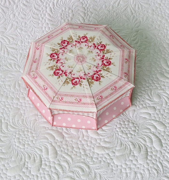 easy fabric gift box pattern