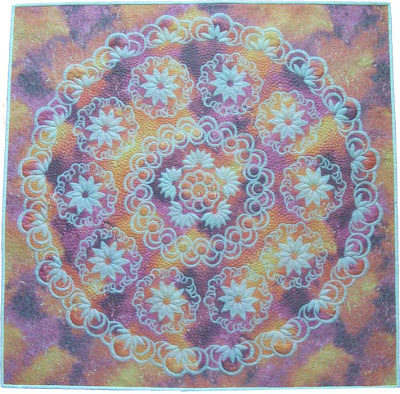 One of my quilts in a special exhibit at International Quilt Festival in Houston