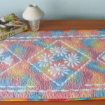 A New Shadow Trapunto Quilt- a table runner