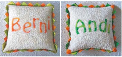 Personalized pillows