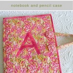 Quilted portfolio tutorial  or sewing a gift for a little girl