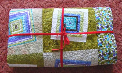The quilt for my hubby