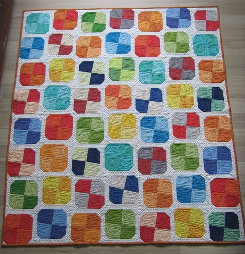 Simple Quilt Finished
