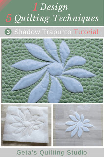 How to Make Shadow Trapunto Quilts- Tutorial