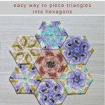 How to Sew Kaleidoscope Hexagons