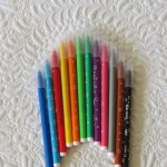 Washable markers for quilts