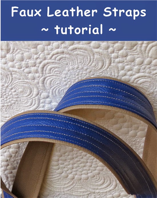 fauxleatherstrapstutorial Geta's Quilting Studio