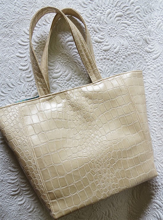 Still playing with faux leather