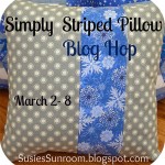 Simply Striped Pillow Blog Hop