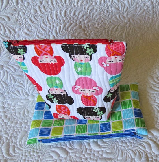 Pretty Zippered Pouches