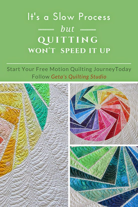 Continue Your Free Motion Quilting Journey