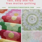 “No Stress” Free Motion Quilting – free ebook
