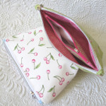 Double Zippered Pouch Pattern