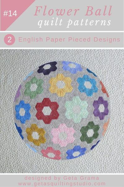 Modern Grandmothers Flower Garden Quilt Pattern