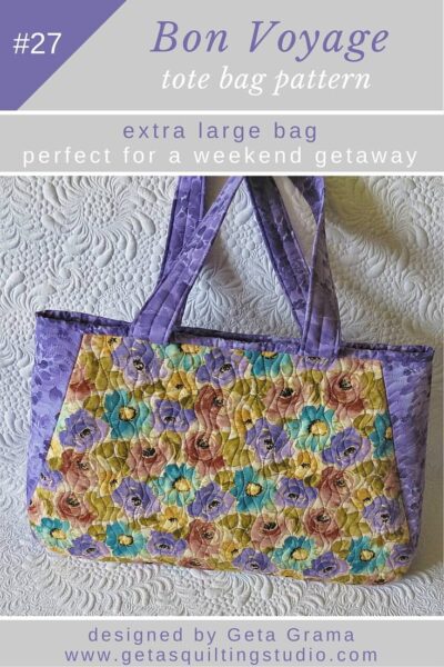 Travel Bag Patterns- Bon Voyage