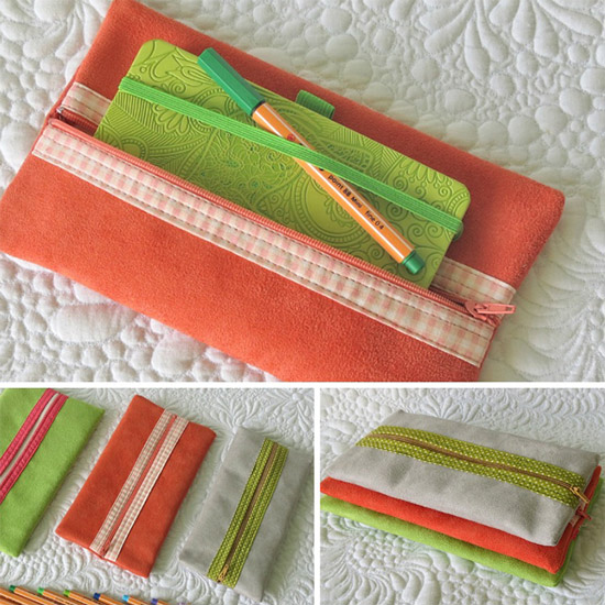 Easy zipper pouch pattern