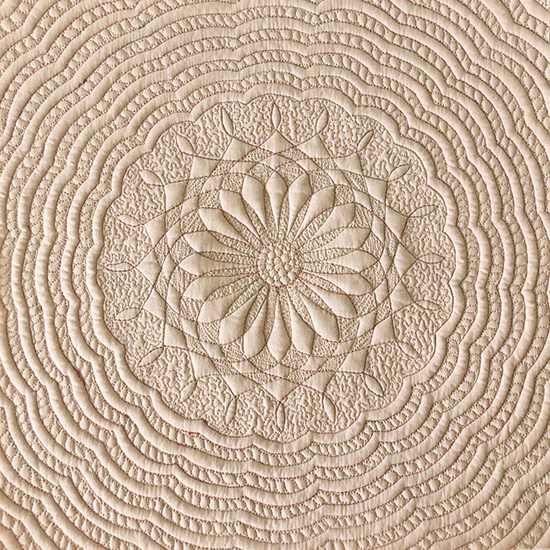 A little wholecloth quilt