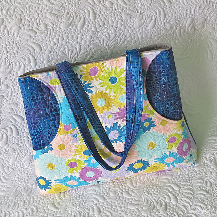 Large quilted bag - Geta's Quilting Studio
