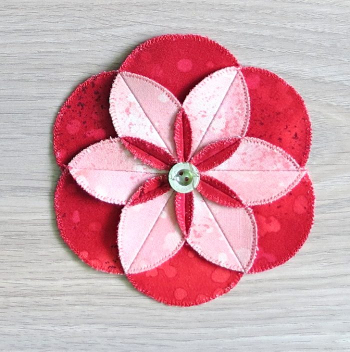 fabricfoldedflowerspattern64 Geta's Quilting Studio