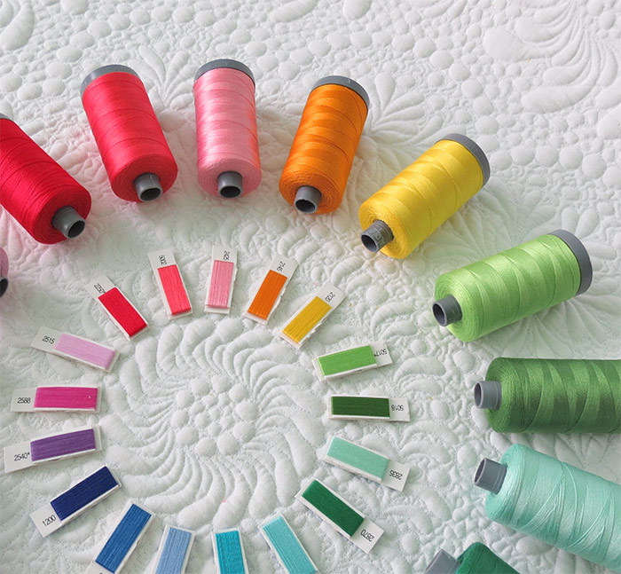 eQuilter Aurifil Threads Color Card