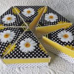Cake boxes- my new fabric gift boxes