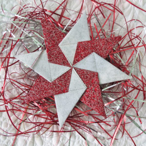 Fabric star ornament