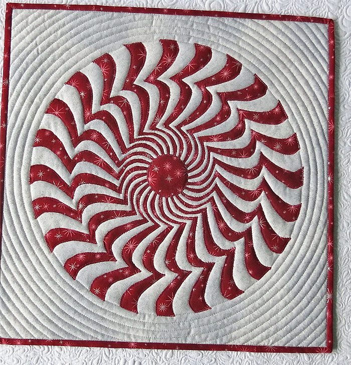 How to quilt applique quilts