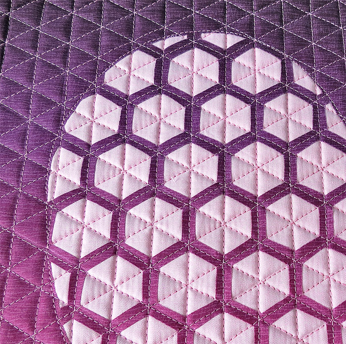 How to quilt applique quilts