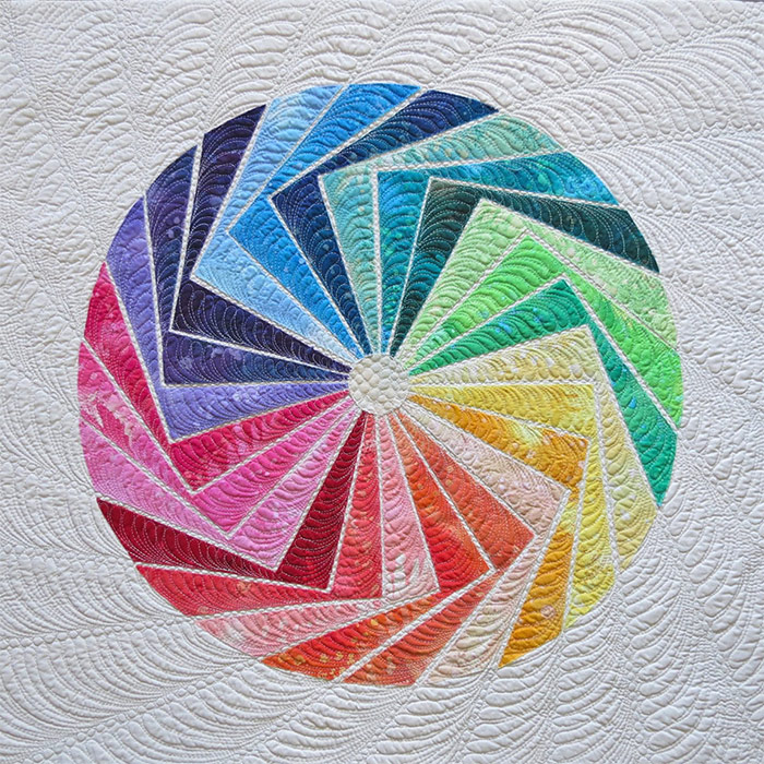 How to quilt applique quilts