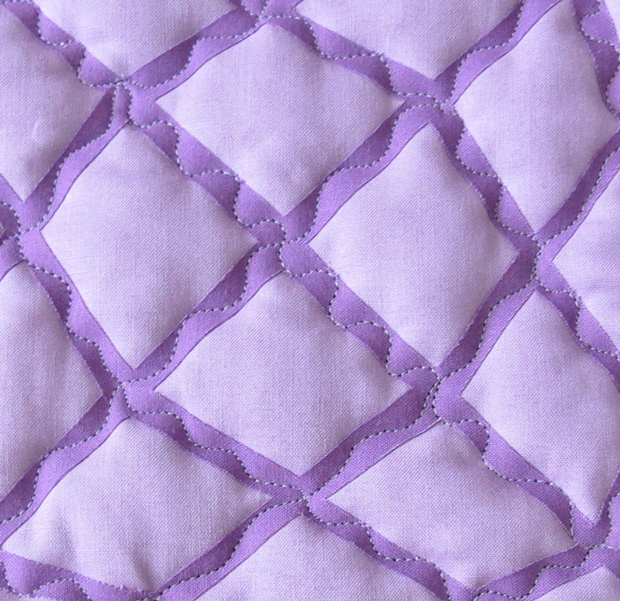 How to quilt applique quilts