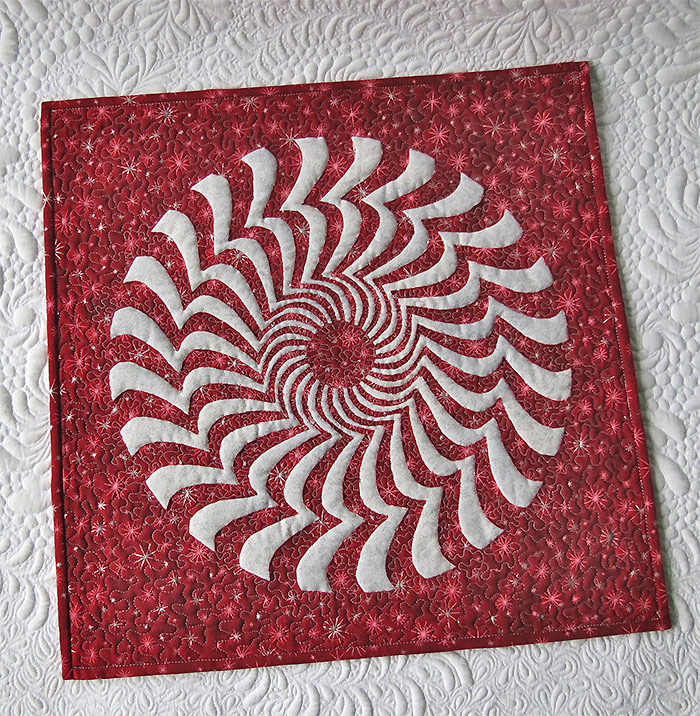 How to quilt applique quilts