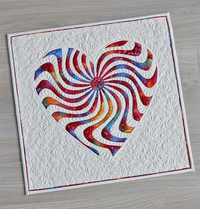 How to quilt applique quilts