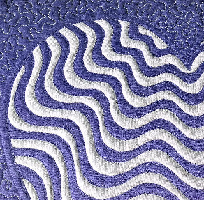 How to quilt applique quilts