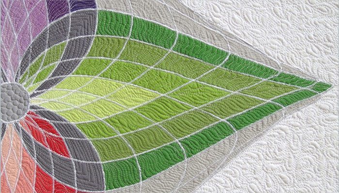 How to quilt applique quilts