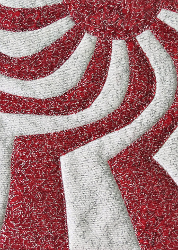 How to quilt applique quilts