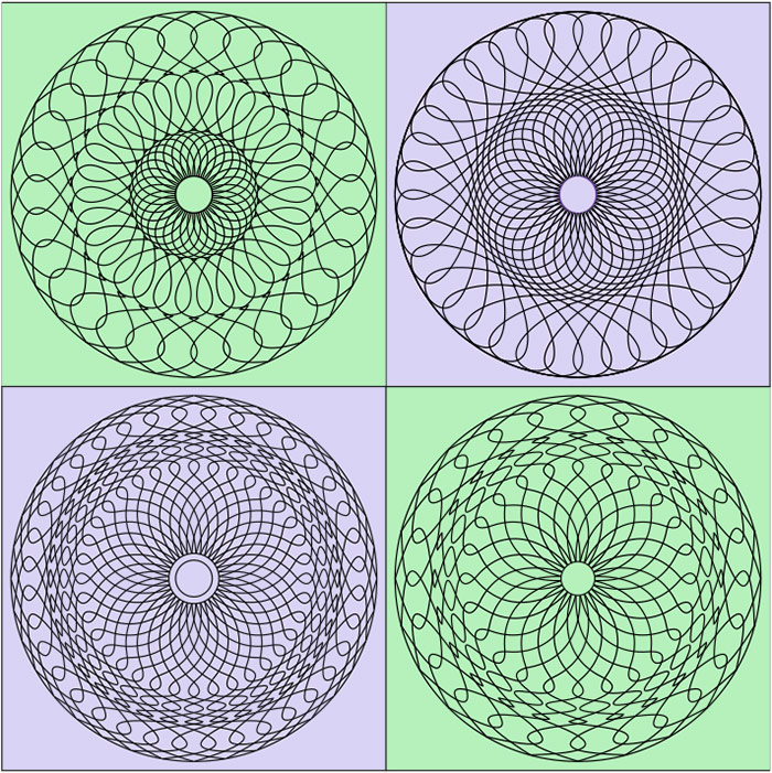 Free motion quilting - designs