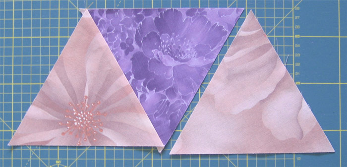 How to piece triangles