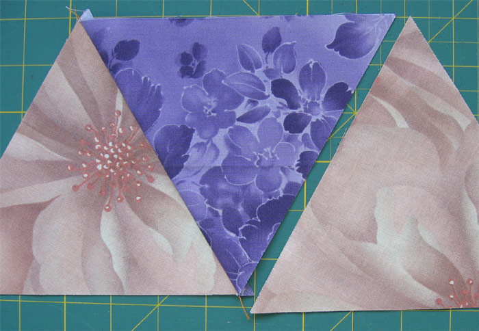 How to piece triangles