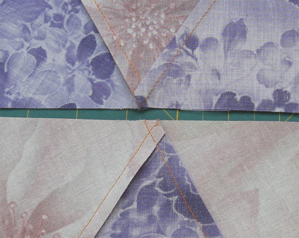 How to piece triangles