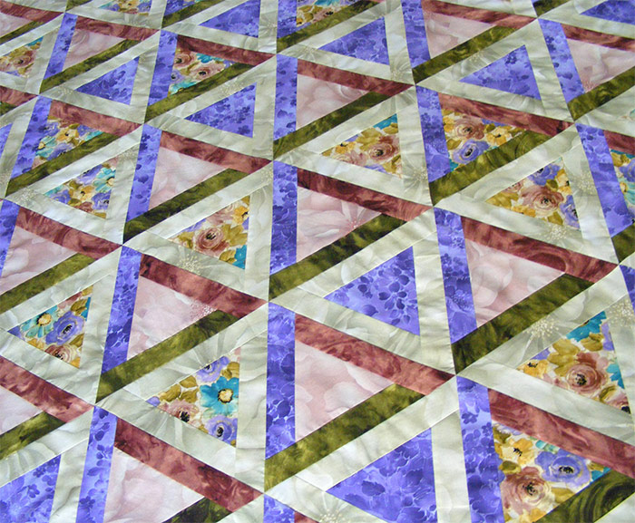 How to piece triangles