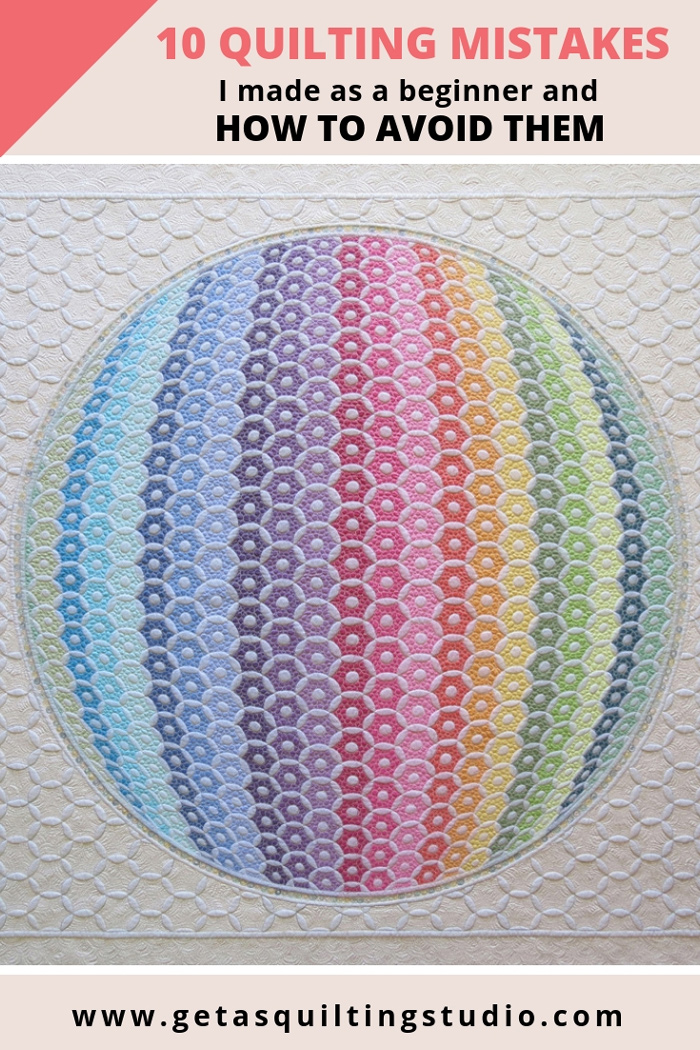 10 Quilting Mistakes I made as a beginner