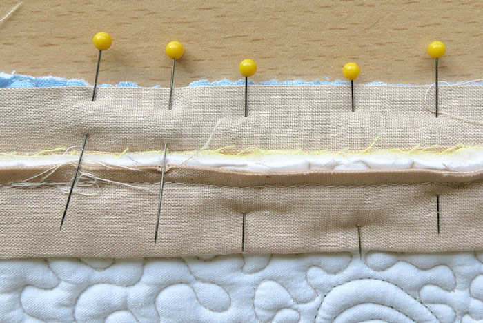 Quilt as you go tutorial