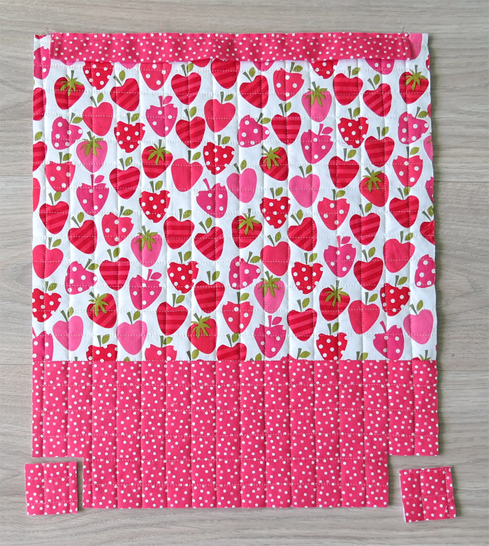 Drawstring bag tutorial