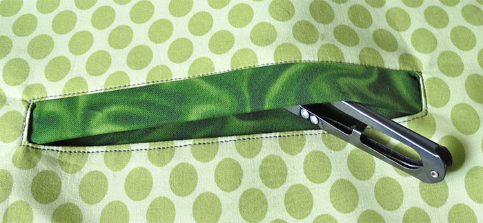 How to sew pockets for bags- welt pockets