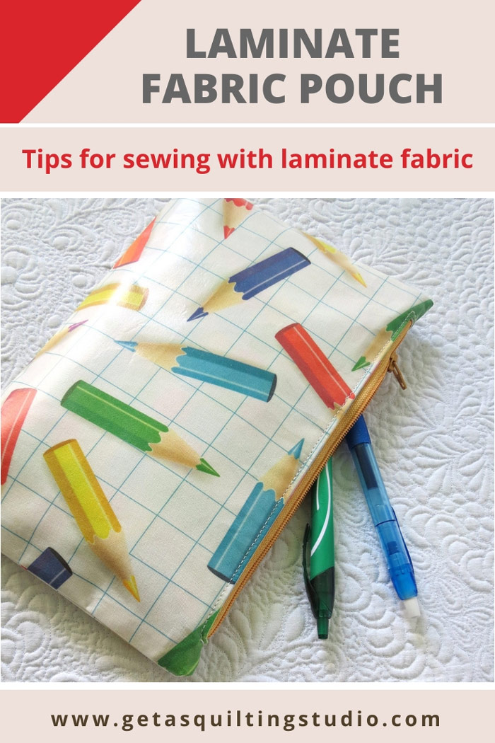 Laminating fabric for pouch