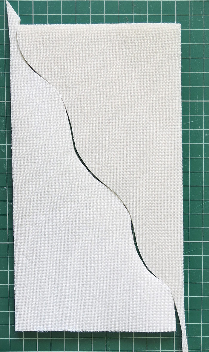 How to use interfacing scraps