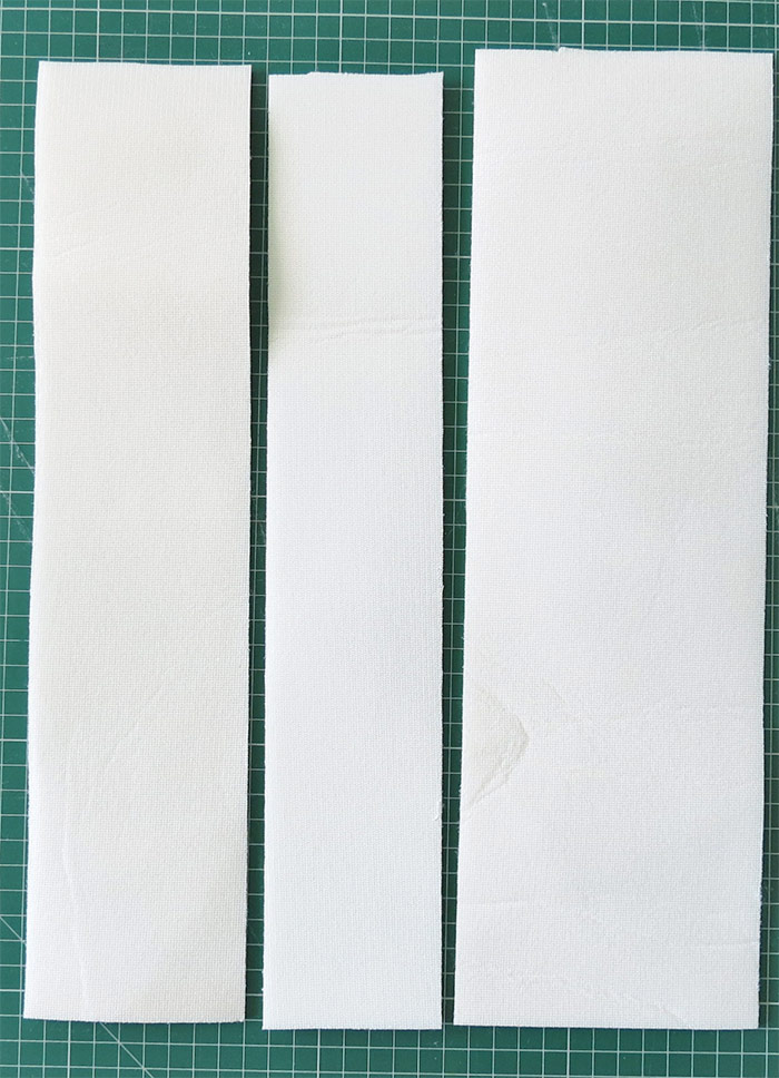 How to use interfacing scraps
