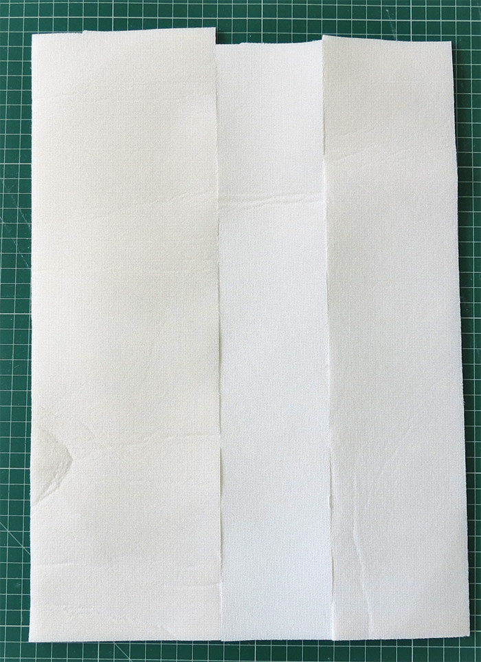 How to use interfacing scraps 