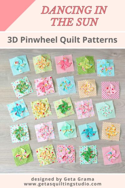 3D Pinwheels Bundle- 2 Patterns