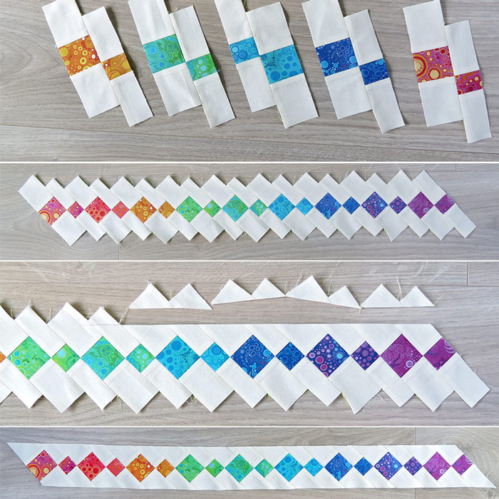 Seminole piecing tutorial